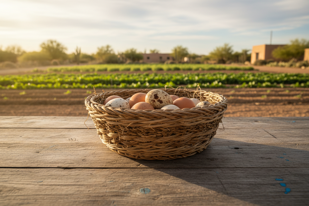 Where to Buy Fresh Organic Eggs in Arizona: A Local Buyer's Guide