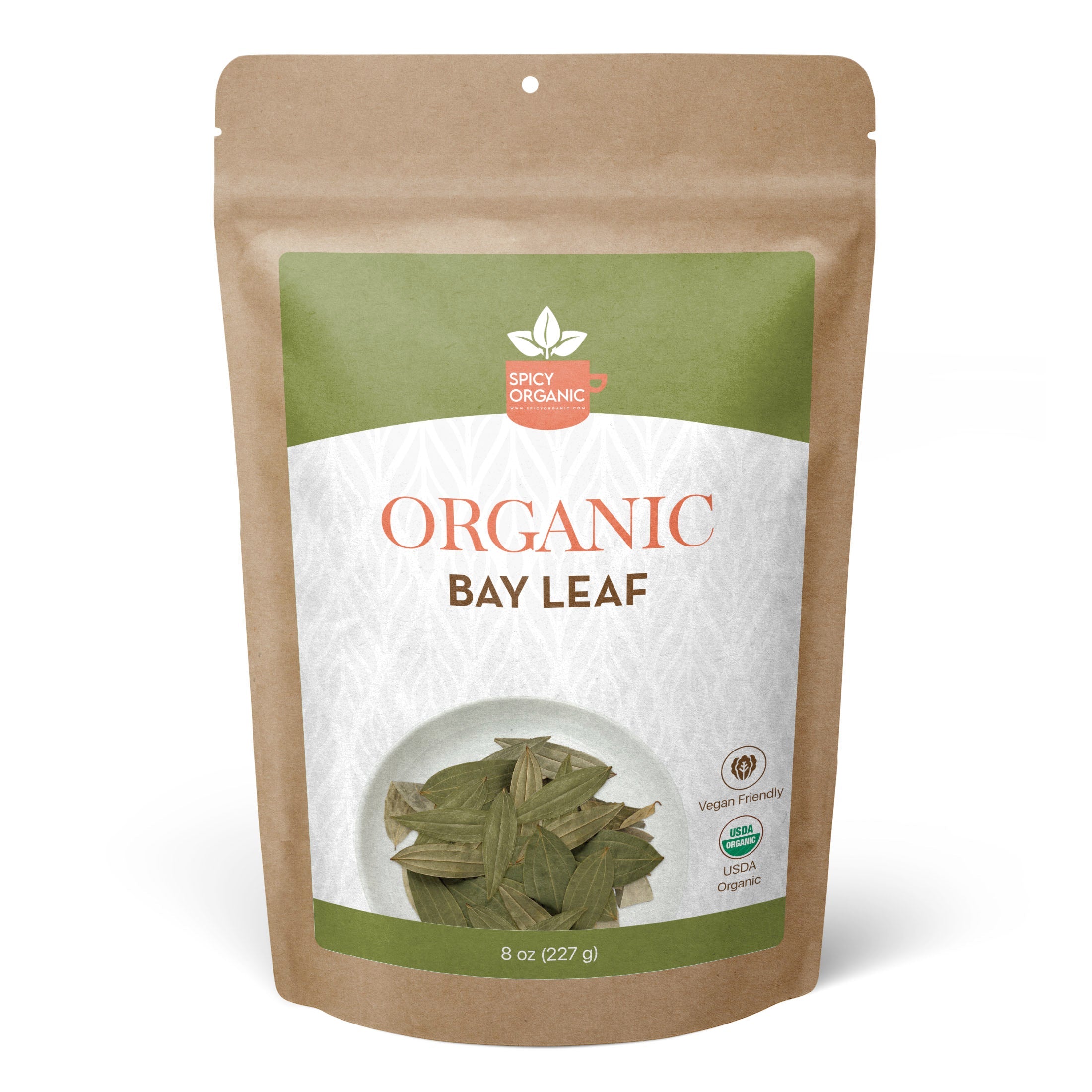 Organic Bay Leaves — USDA Certified, Non-GMO | Soups, Slow Cooking & Pickling Brines