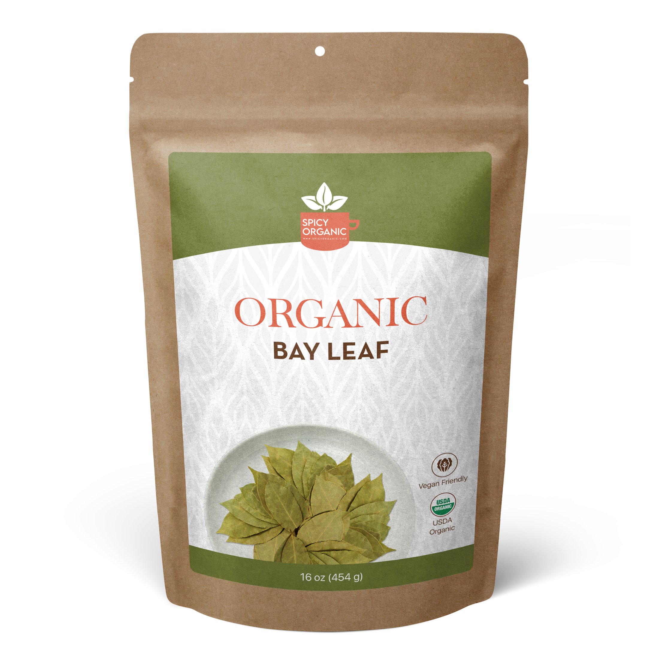 Organic Bay Leaves — USDA Certified, Non-GMO | Soups, Slow Cooking & Pickling Brines