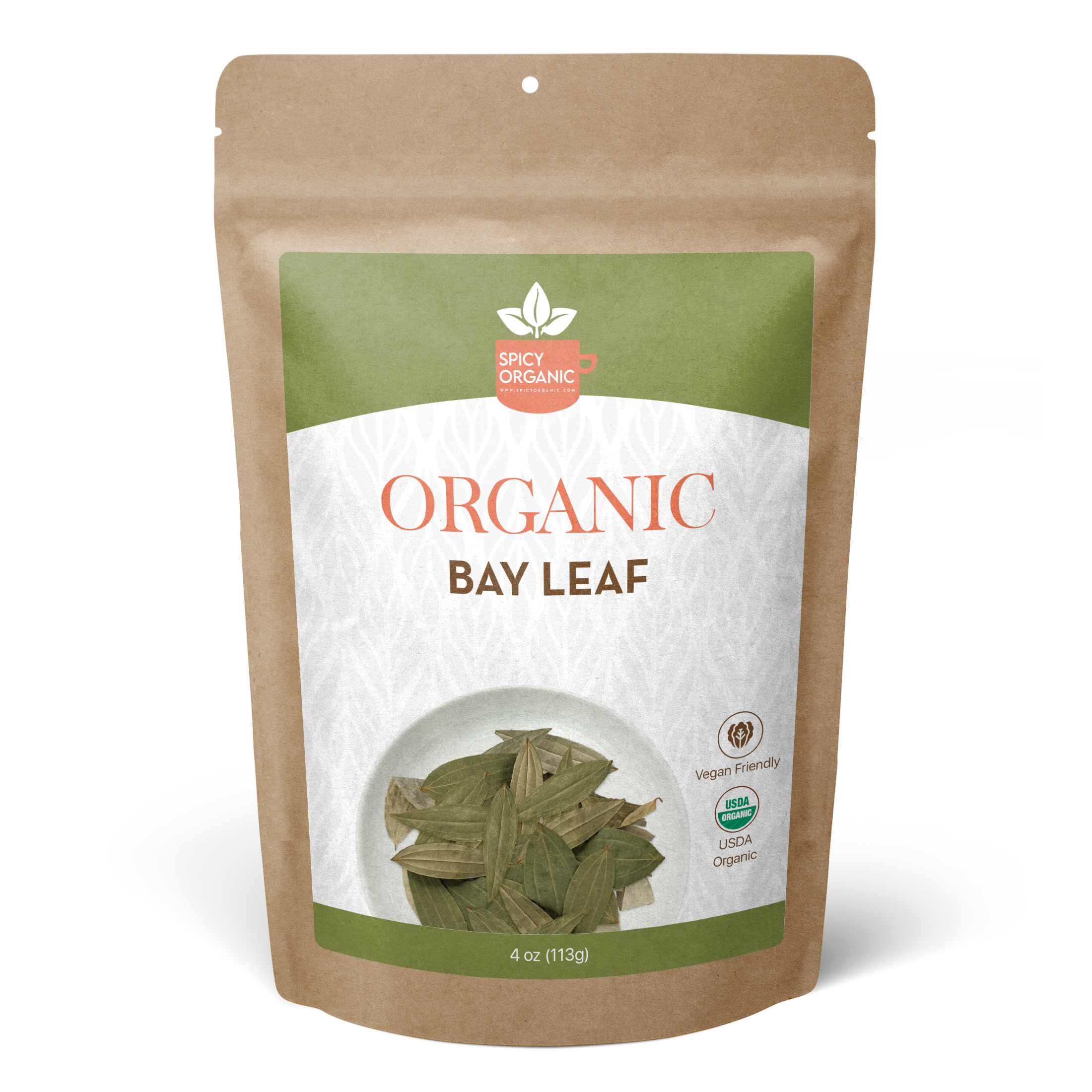 Organic Bay Leaves — USDA Certified, Non-GMO | Soups, Slow Cooking & Pickling Brines