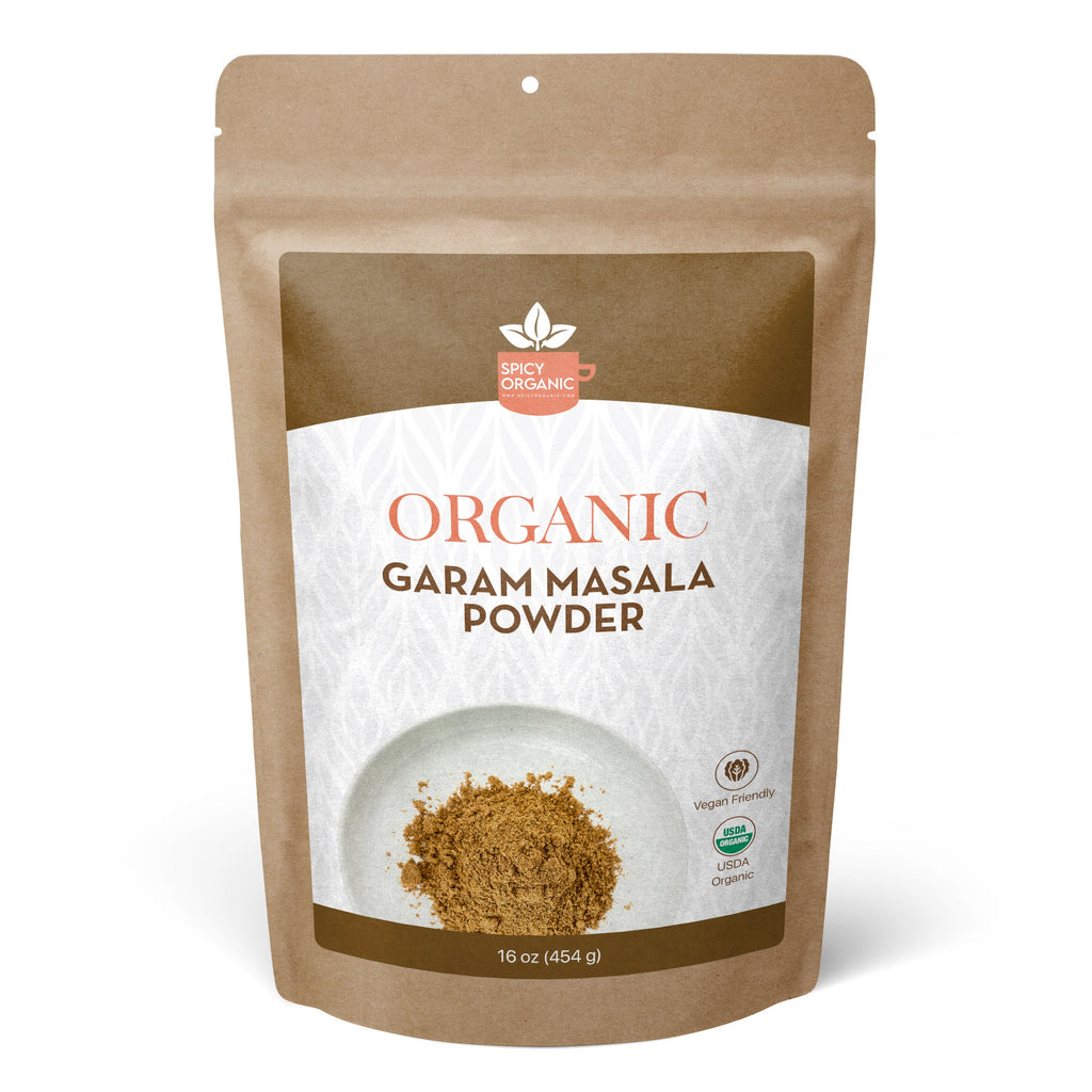 Organic Garam Masala — USDA Certified, Non-GMO | Curries, Biryani & Butter Chicken