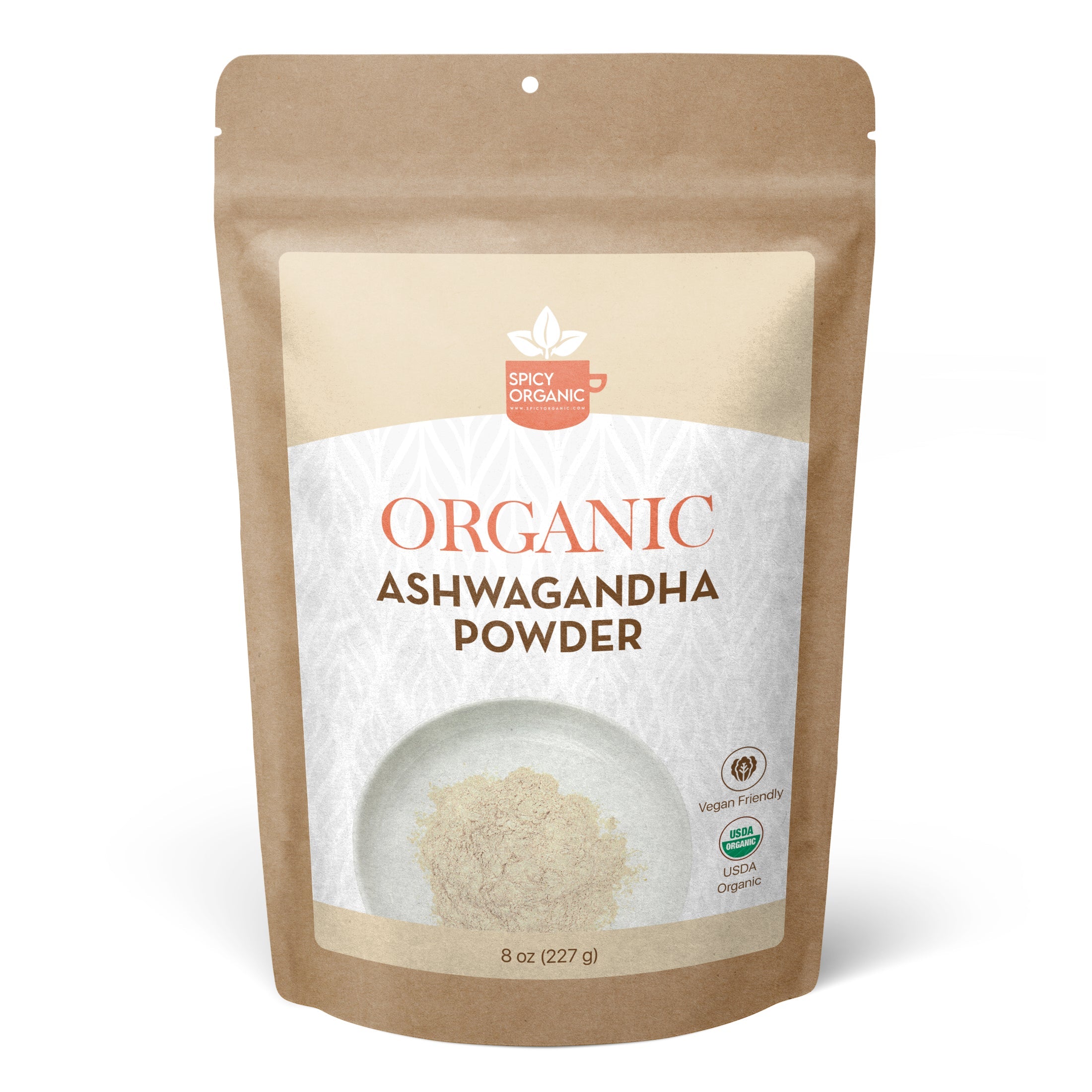 Organic Ashwagandha Root Powder – Withania somnifera from India | USDA Certified Organic