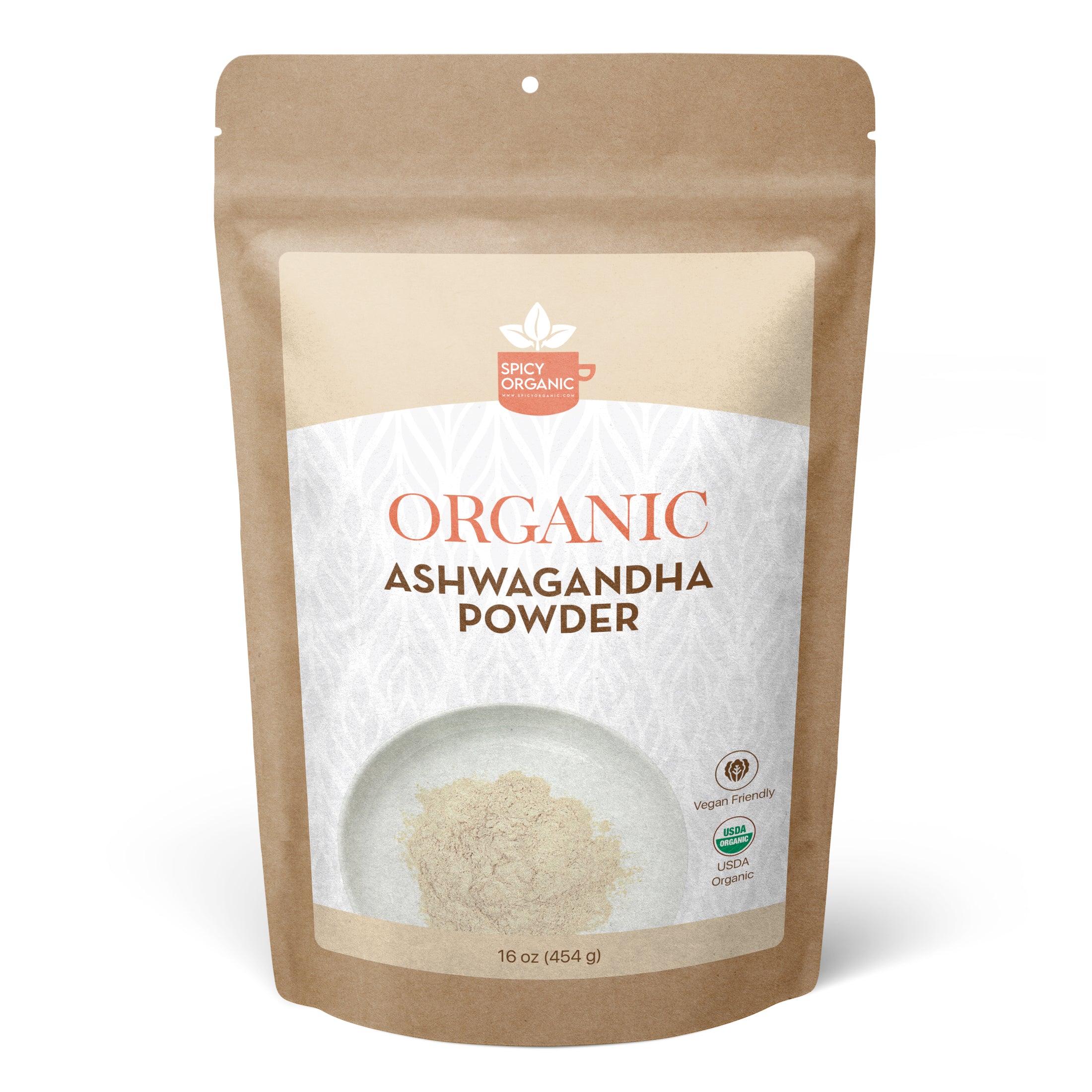 Organic Ashwagandha Root Powder – Withania somnifera from India | USDA Certified Organic