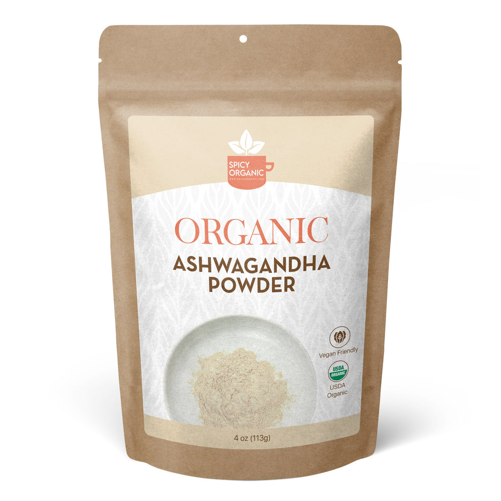 Organic Ashwagandha Root Powder – Withania somnifera from India | USDA Certified Organic