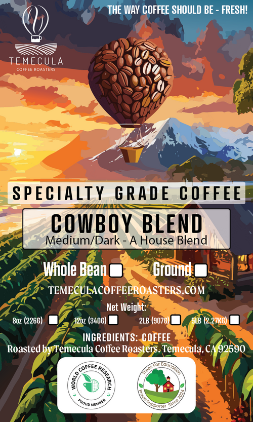 Cowboy Blend - Medium and Dark Roast