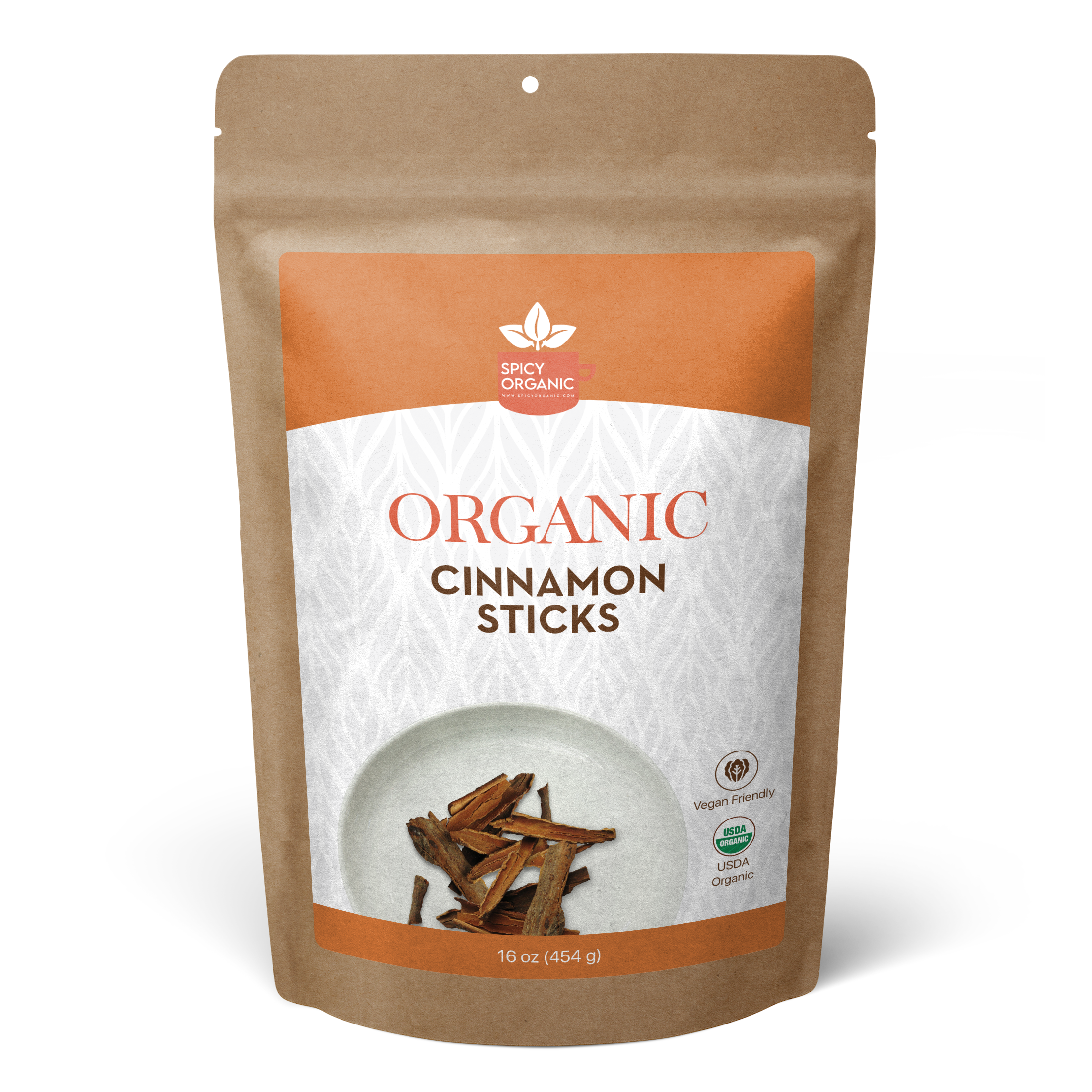Organic Ceylon Cinnamon Chips — USDA Certified | Herbal Tea, Grinding & Mulled Drinks