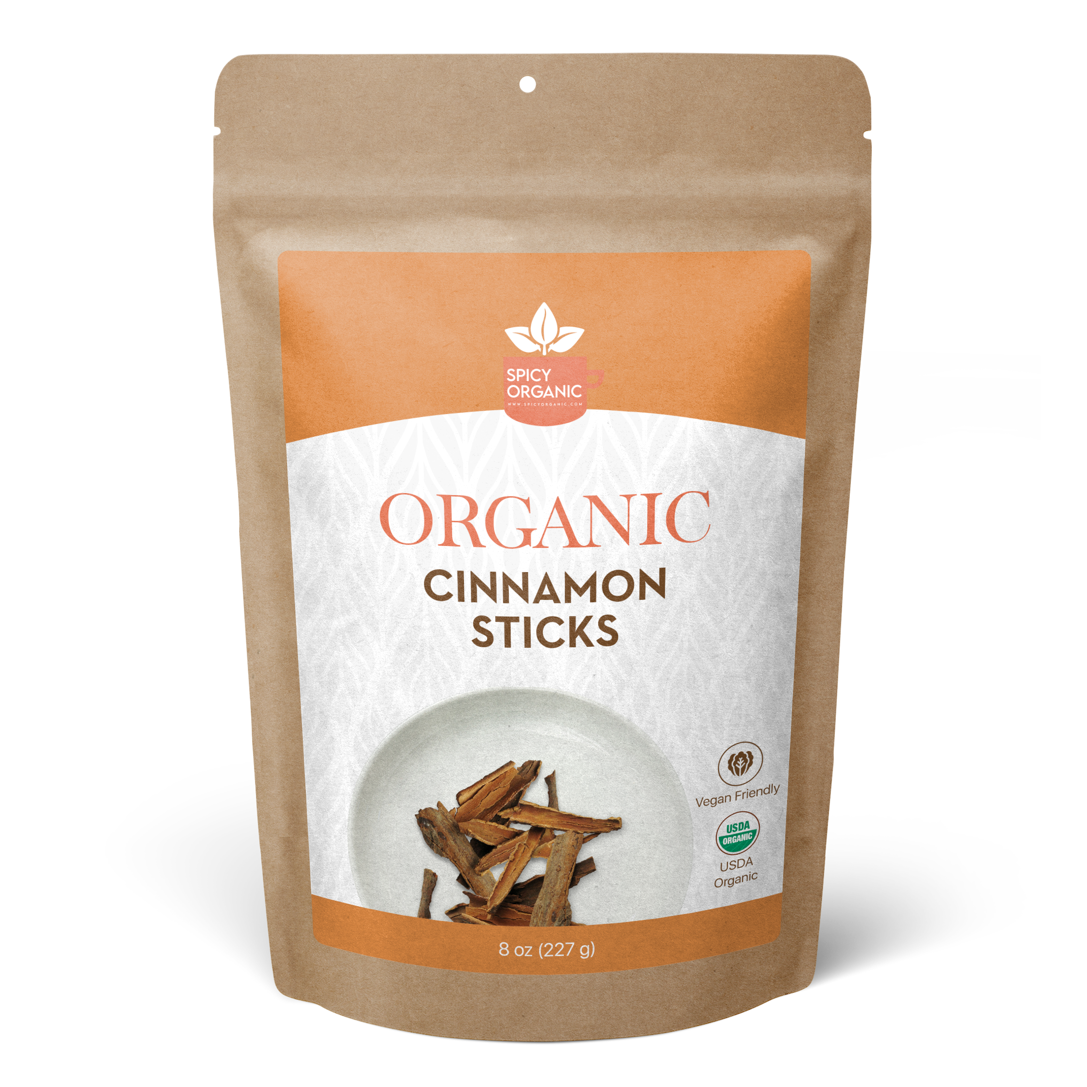 Organic Ceylon Cinnamon Chips — USDA Certified | Herbal Tea, Grinding & Mulled Drinks