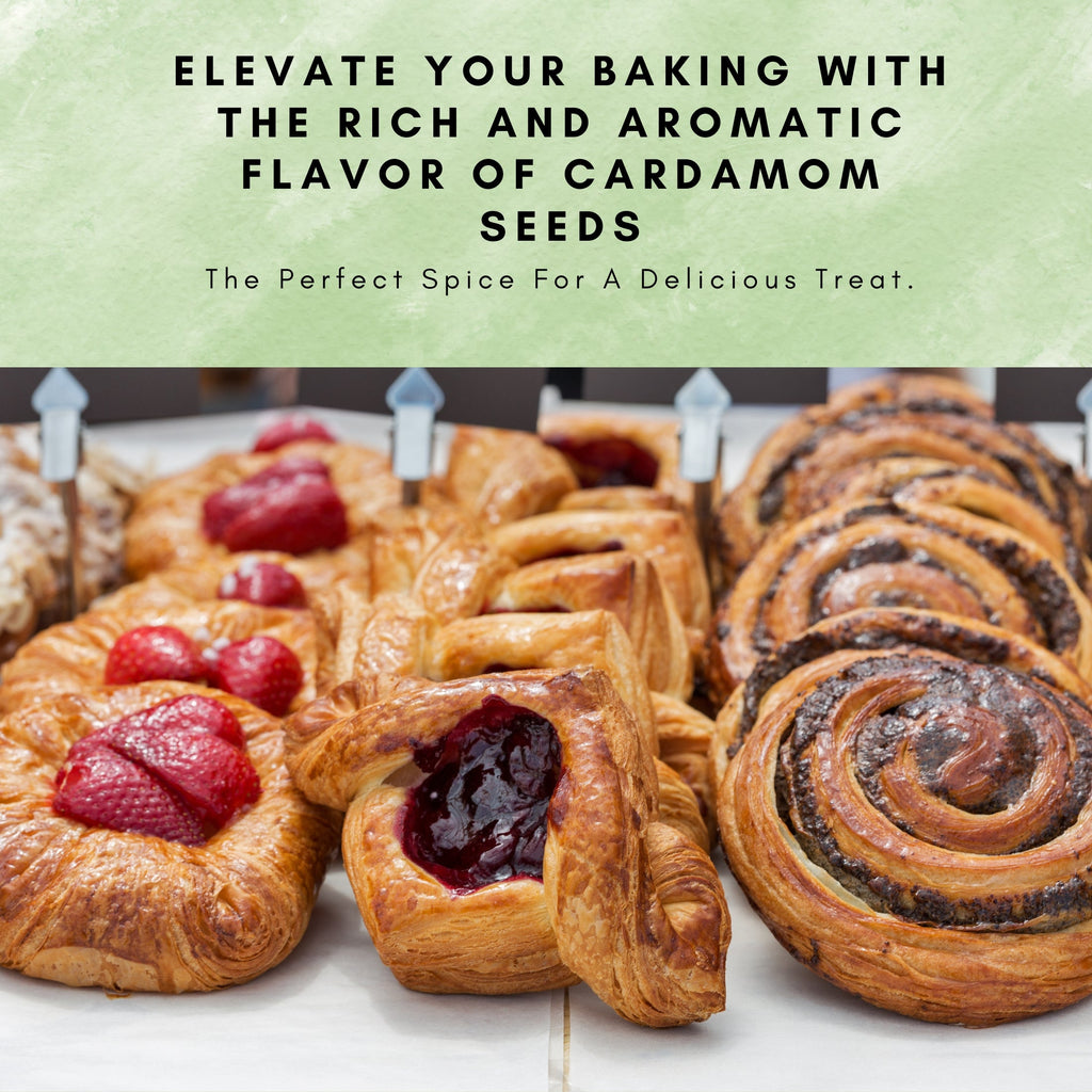 Organic Cardamom Seeds — USDA Certified | Chai, Coffee & Indian Desserts