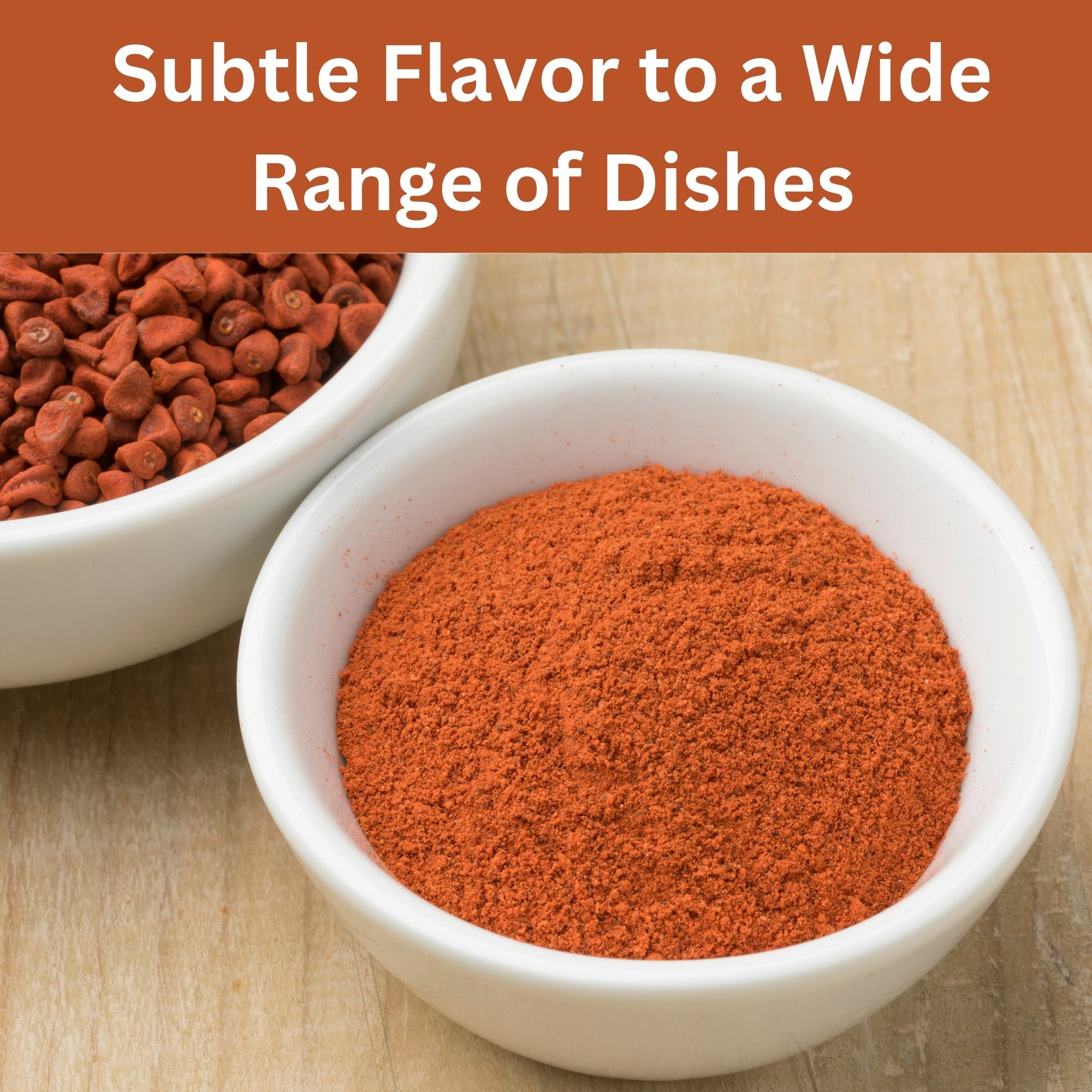 Organic Annatto Powder — USDA Certified | Achiote, Rice Dishes & Latin Cooking