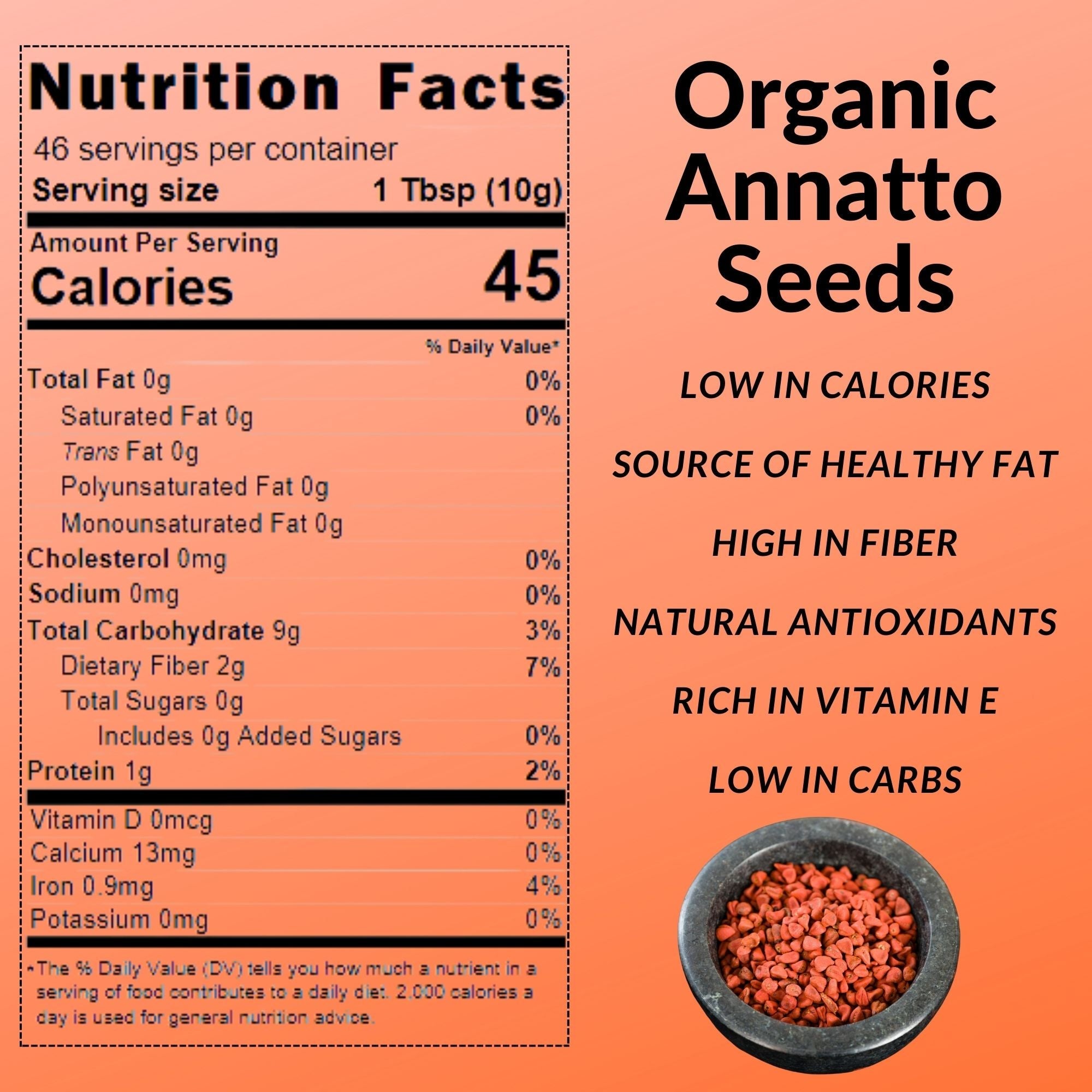 Organic Annatto Seeds — USDA Certified | Achiote Paste, Rice & Recado Rojo