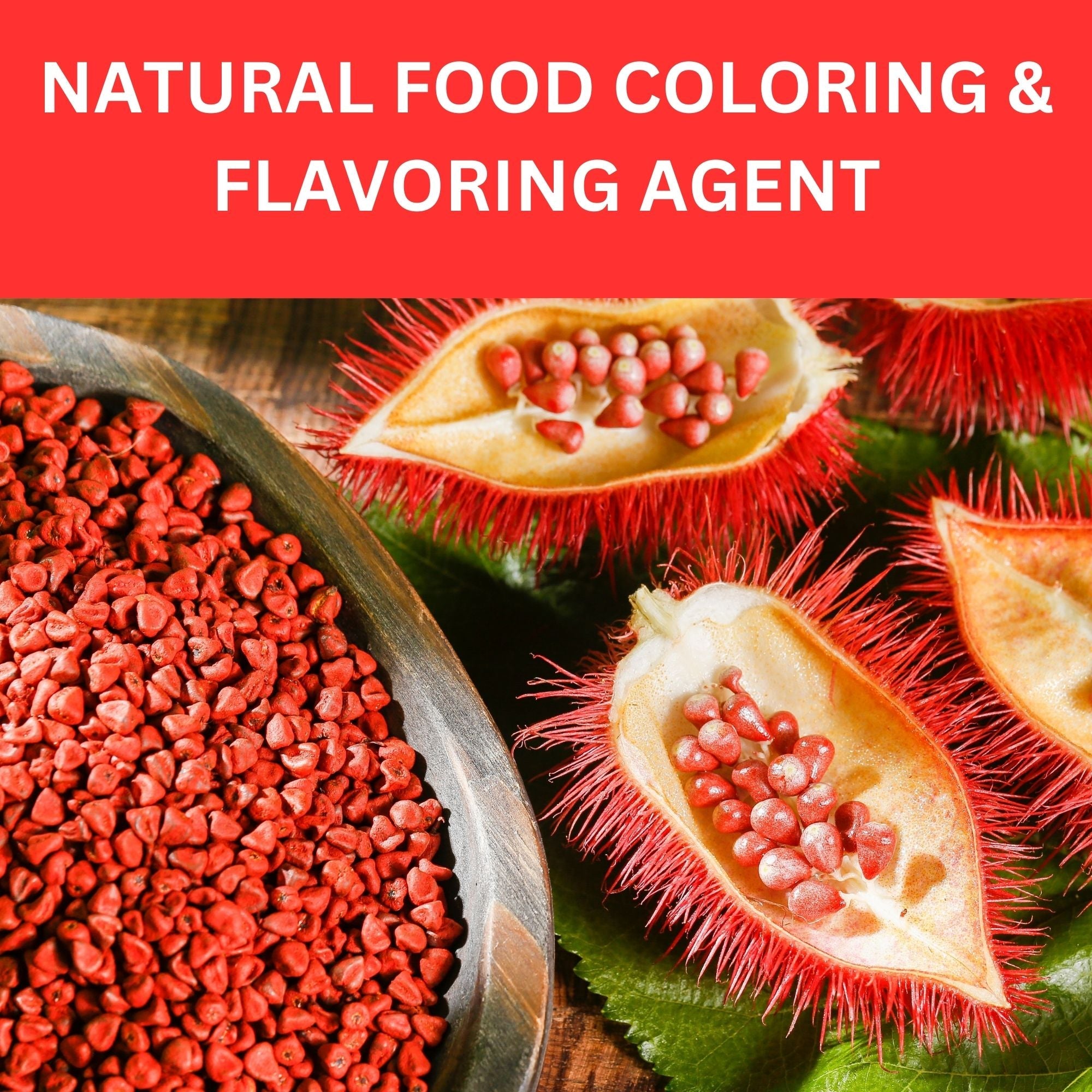 Organic Annatto Seeds — USDA Certified | Achiote Paste, Rice & Recado Rojo
