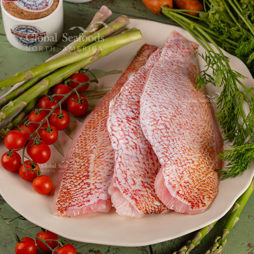 Caribbean Red Snapper Fillets – Wild-Caught, Skin-On