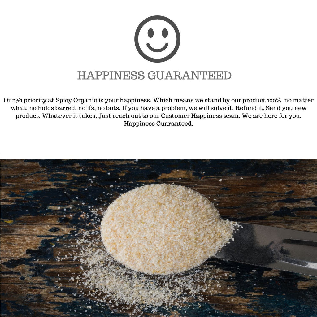 Organic Onion Granules — USDA Certified, Non-GMO | Marinades, Slow Cooking & Spice Rubs