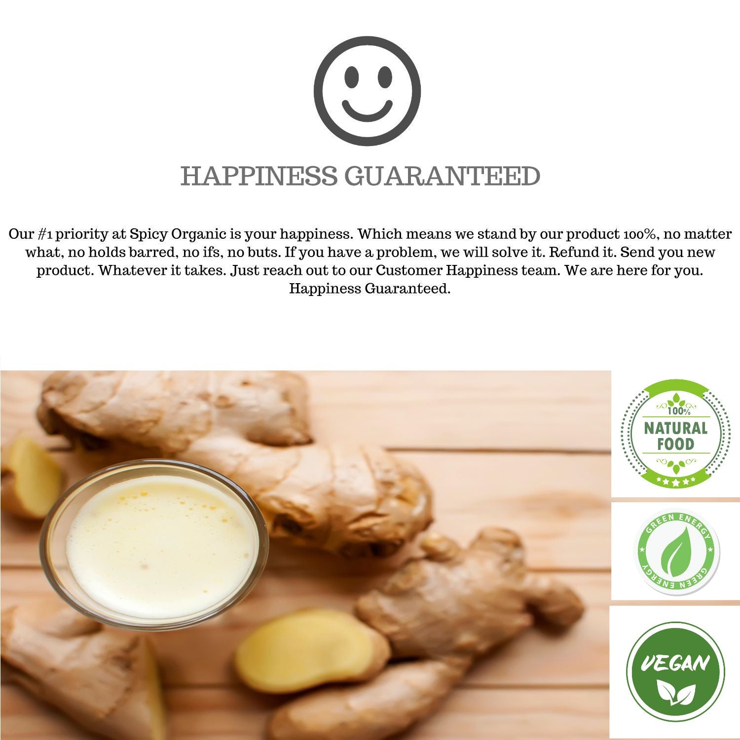 Organic Dried Ginger Slices – USDA Certified Organic Ginger Root for Tea & Cooking