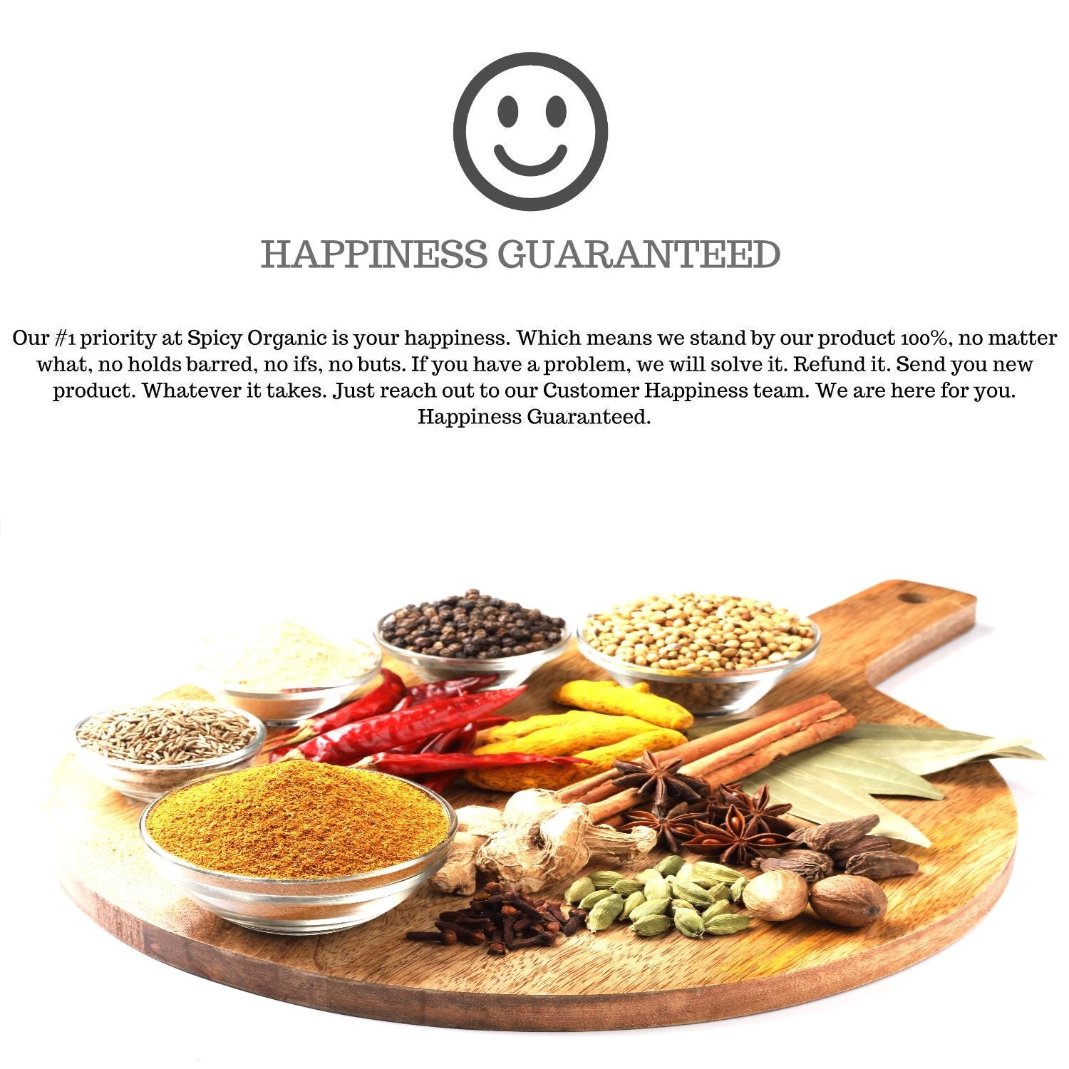 Organic Garam Masala — USDA Certified, Non-GMO | Curries, Biryani & Butter Chicken