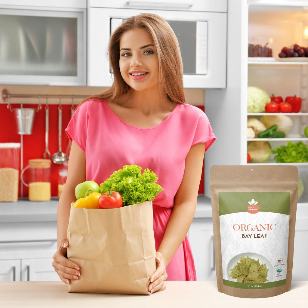 Organic Bay Leaves — USDA Certified, Non-GMO | Soups, Slow Cooking & Pickling Brines
