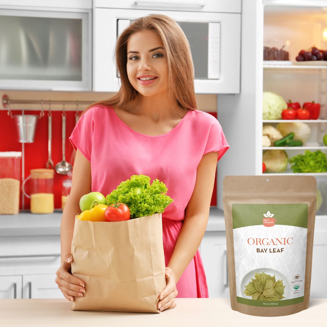 Organic Bay Leaves — USDA Certified, Non-GMO | Soups, Slow Cooking & Pickling Brines