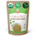 Organic Coriander Seeds — USDA Certified, Non-GMO | Dhania, Curries & Pickling Spice